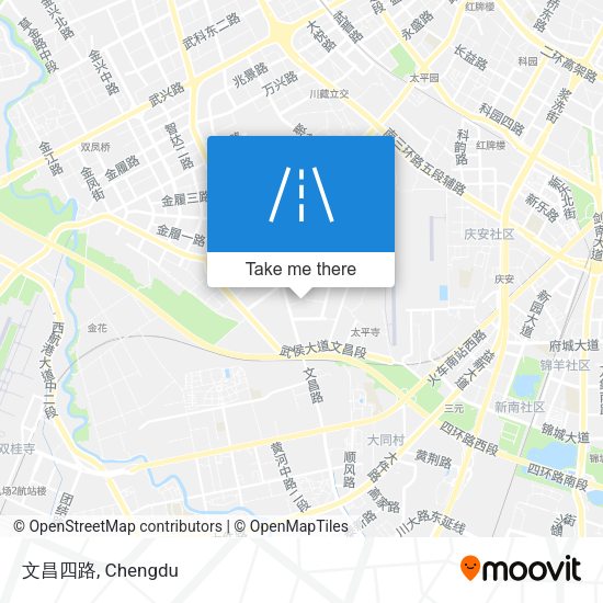 文昌四路 map