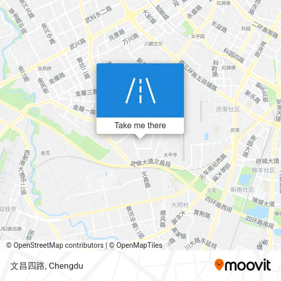 文昌四路 map