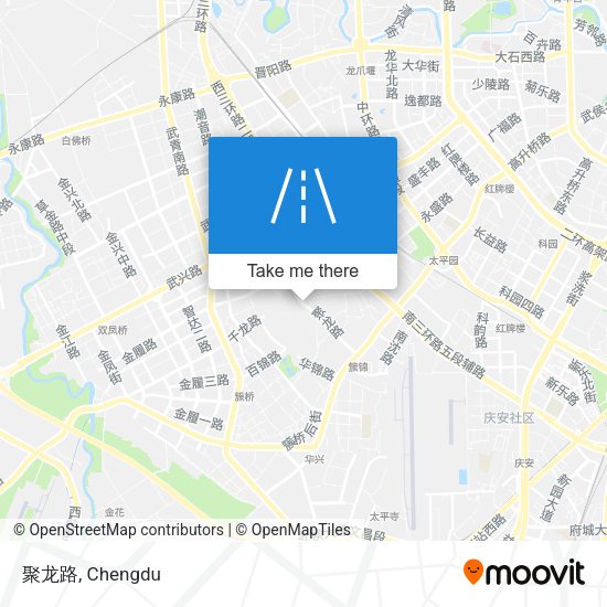 聚龙路 map