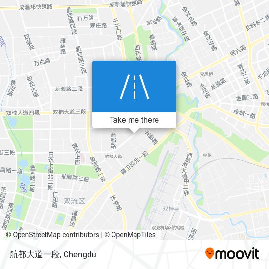 航都大道一段 map
