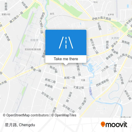 星月路 map