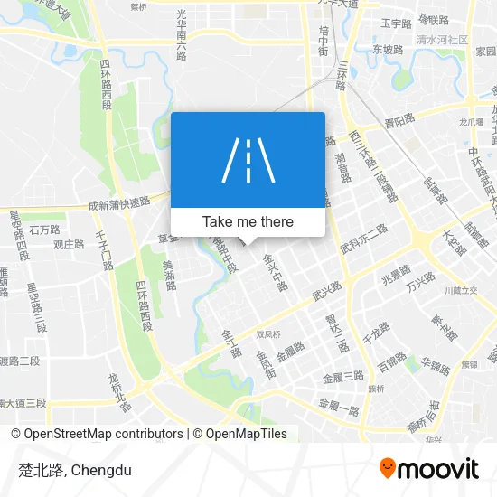 楚北路 map