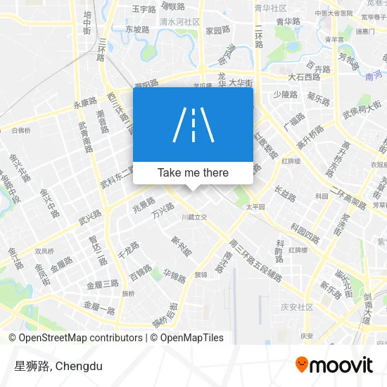 星狮路 map
