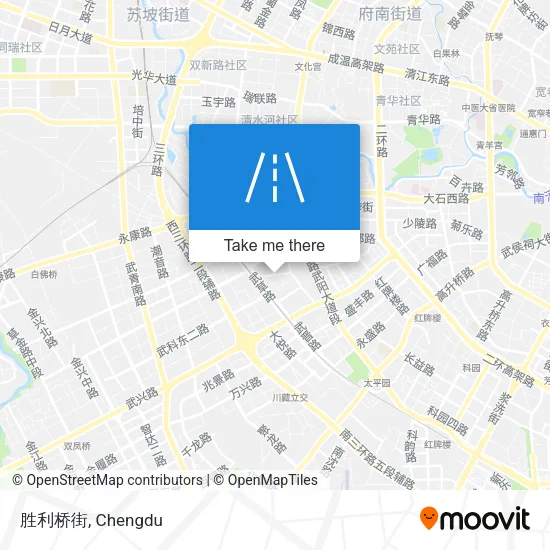 胜利桥街 map