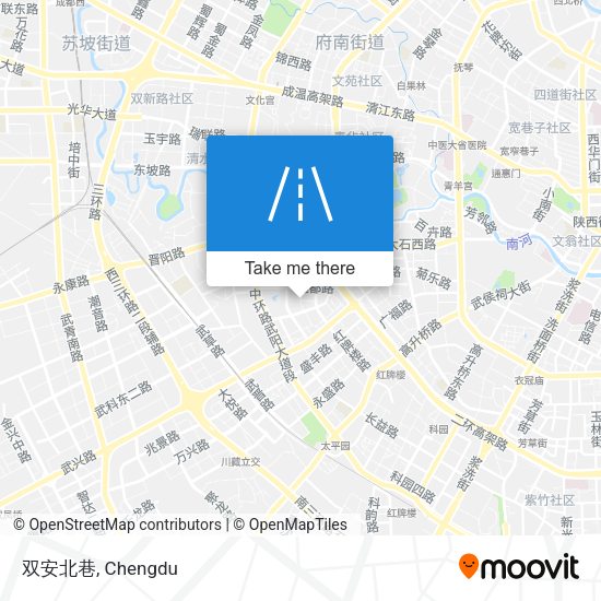 双安北巷 map