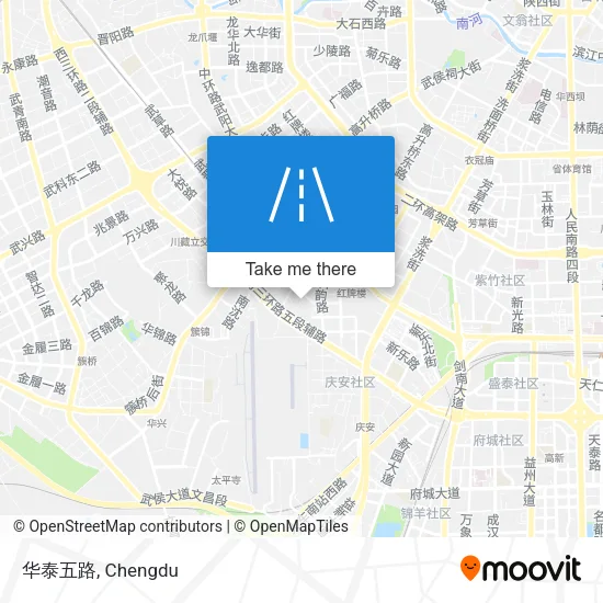 华泰五路 map