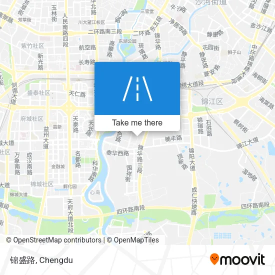 锦盛路 map
