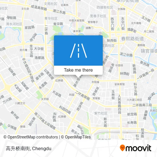 高升桥南街 map