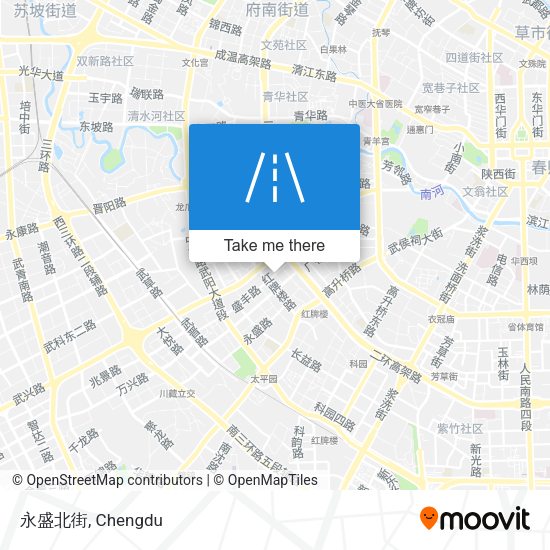 永盛北街 map