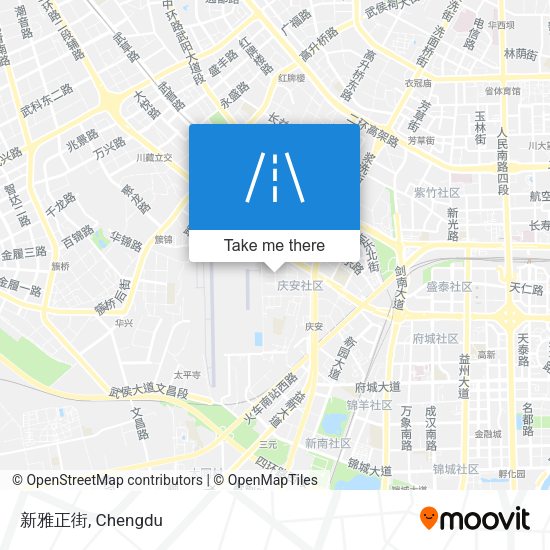 新雅正街 map