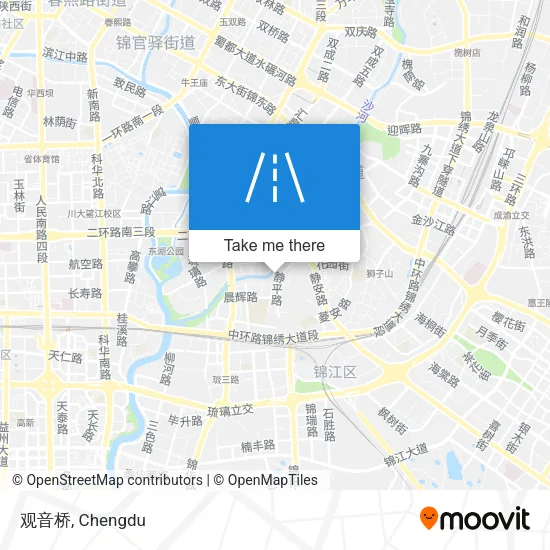 观音桥 map