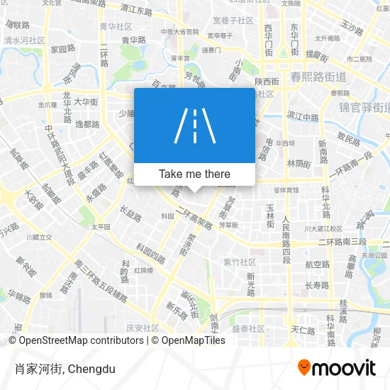 肖家河街 map