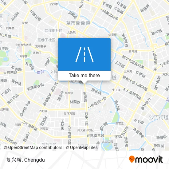 复兴桥 map