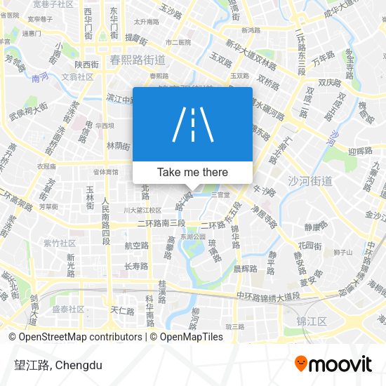 望江路 map