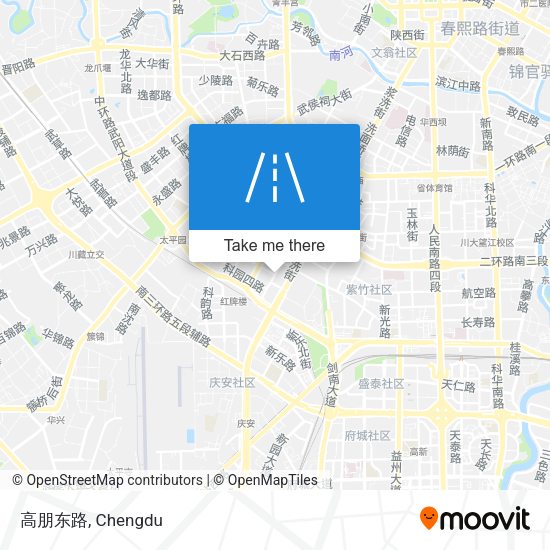 高朋东路 map