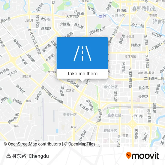 高朋东路 map