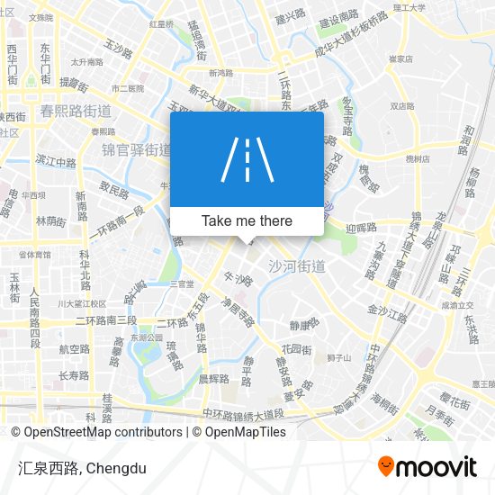 汇泉西路 map