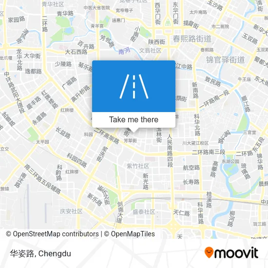 华姿路 map