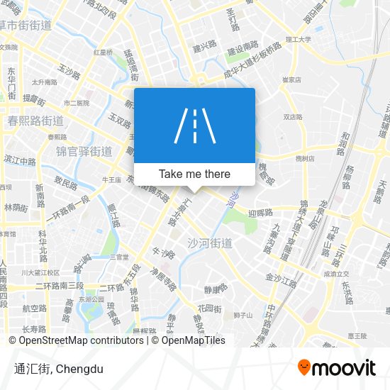 通汇街 map