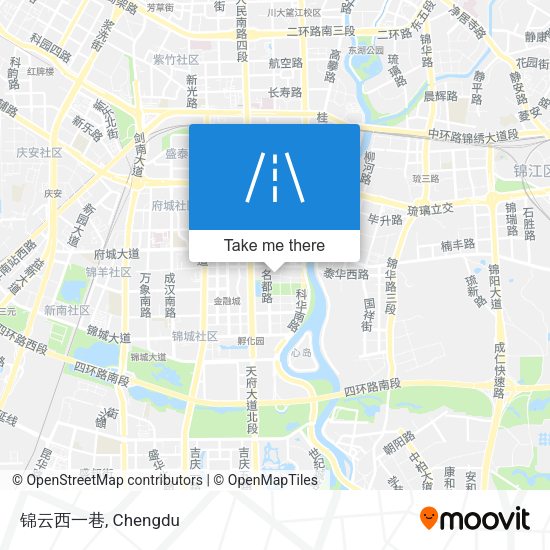 锦云西一巷 map