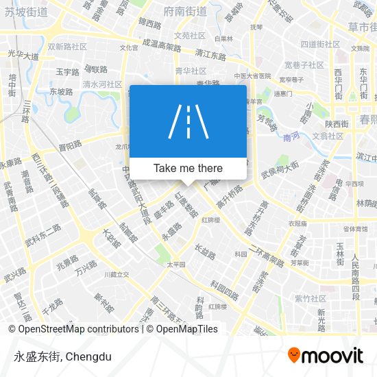 永盛东街 map