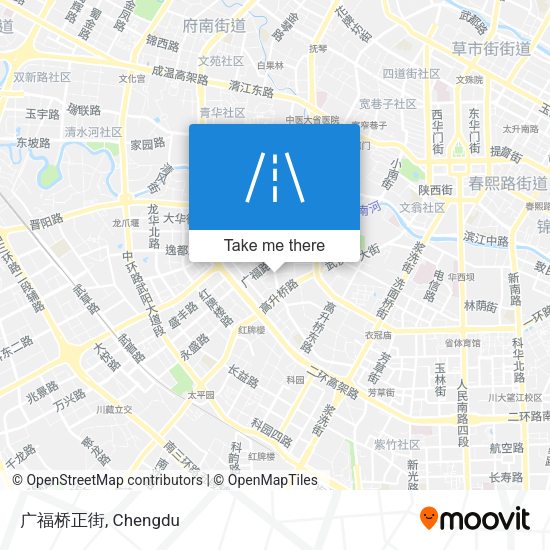 广福桥正街 map