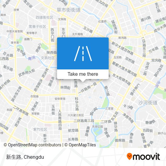 新生路 map