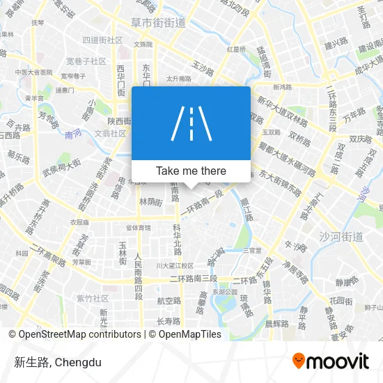 新生路 map