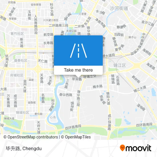 毕升路 map