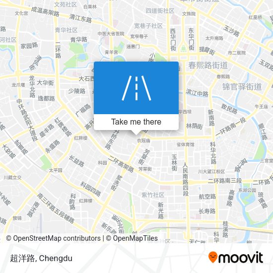 超洋路 map