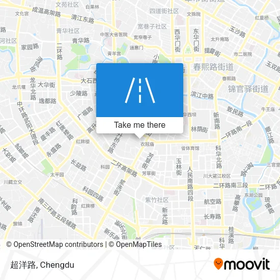 超洋路 map