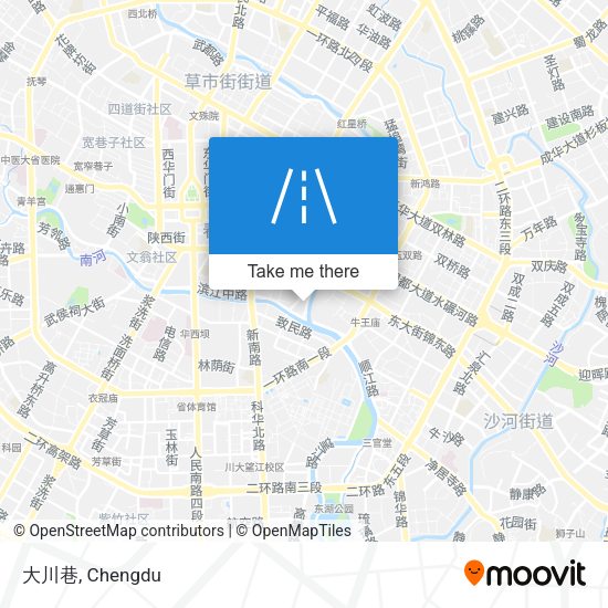 大川巷 map