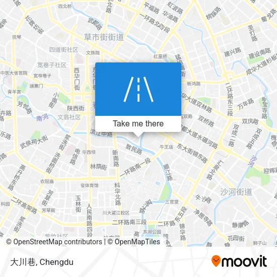 大川巷 map