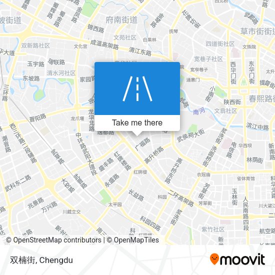 双楠街 map