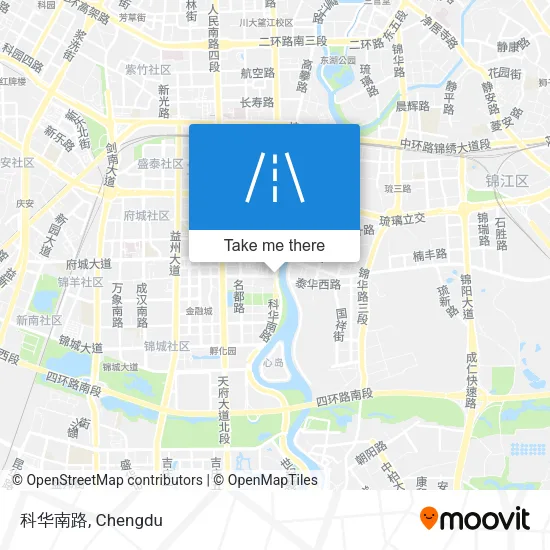 科华南路 map