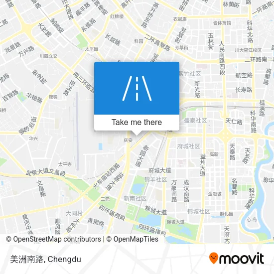 美洲南路 map