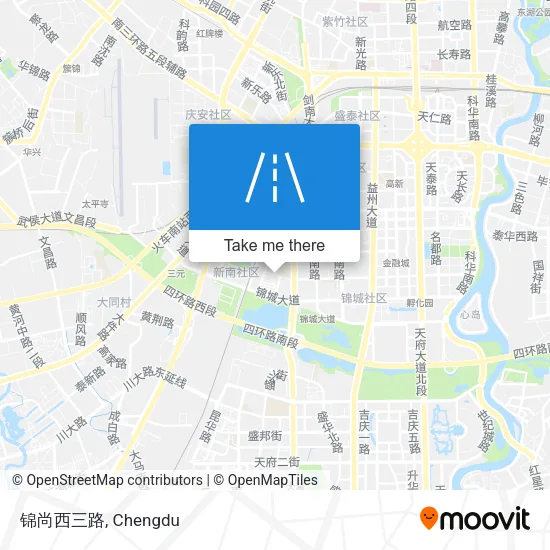 锦尚西三路 map