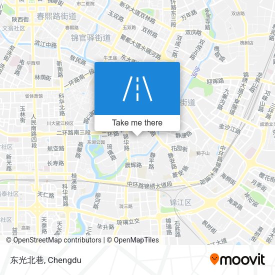 东光北巷 map