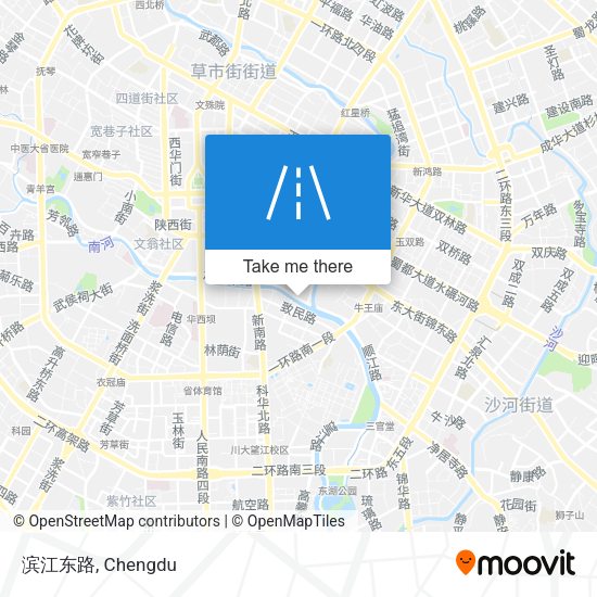 滨江东路 map