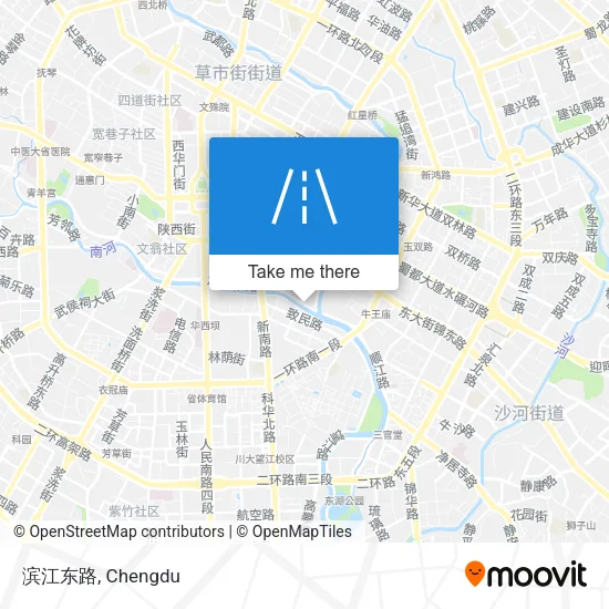 滨江东路 map