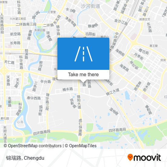 锦瑞路 map