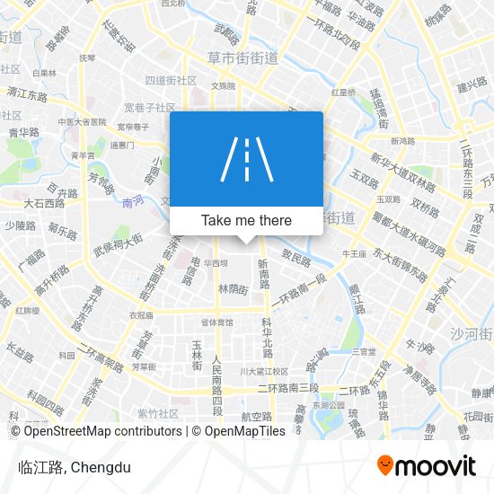临江路 map