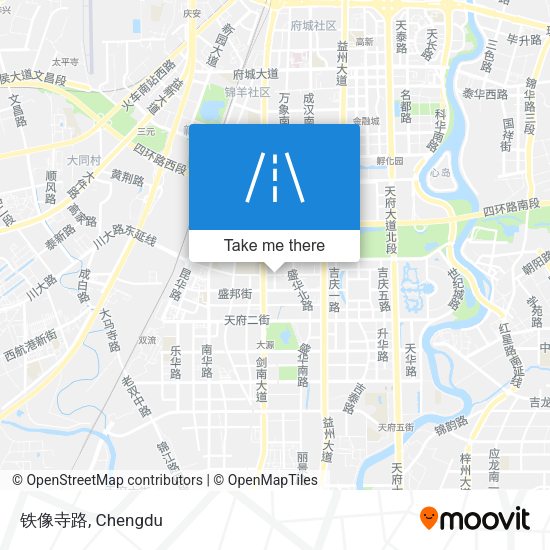 铁像寺路 map
