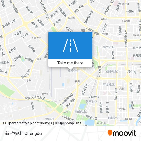 新雅横街 map