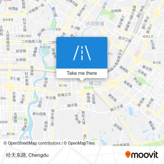 经天东路 map