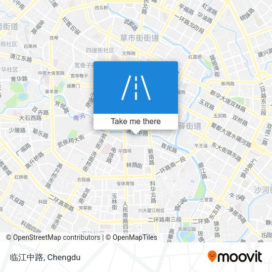 临江中路 map