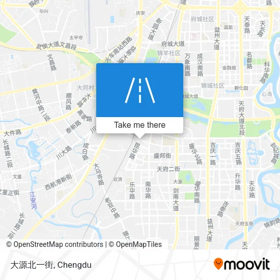 大源北一街 map