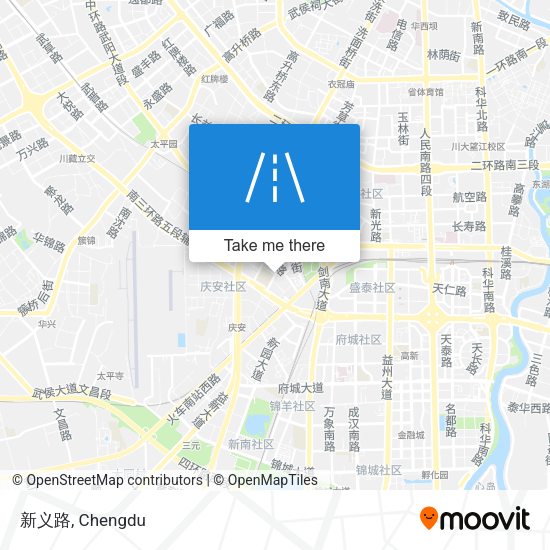 新义路 map