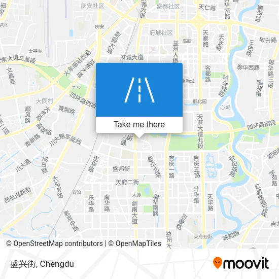 盛兴街 map