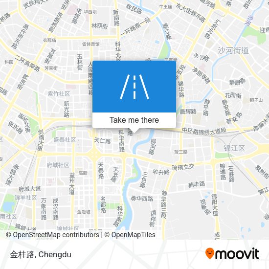 金桂路 map